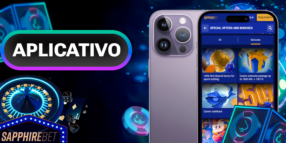 Aplicativo móvel com promoções e códigos promocionais